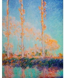 Claude Monet, Die drei Pappeln, Herbst