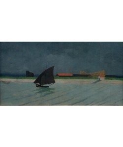 Felix Vallotton, Die Seine-Mündung (Seestück)