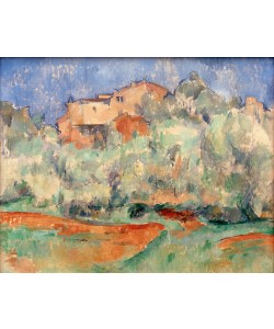 Paul Cézanne, Maison de Bellevue et pigeonnier (Haus auf Anhöhe)