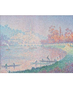 Paul Signac, Saint-Cloud (Die Seine bei Saint-Cloud)