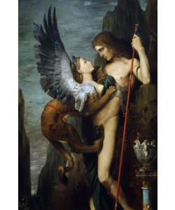 Gustave Moreau, Oedipus and the Sphinx