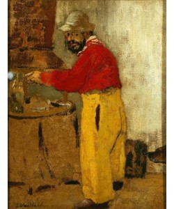 Edouard Vuillard, Toulouse-Lautrec am Arbeitstisch