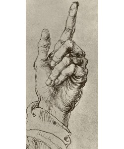 Albrecht Dürer, Studienblatt mit drei Händen