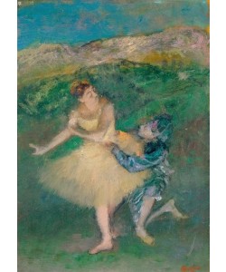 Edgar Degas, Arlequin et Colombine