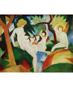 August Macke, Badende Frauen