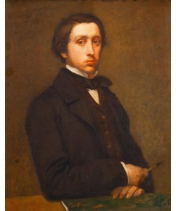Edgar Degas, Portrait de l’artiste, dit Degas au porte-fusain
