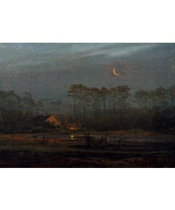 Caspar David Friedrich, Einsames Haus am Kiefernwald