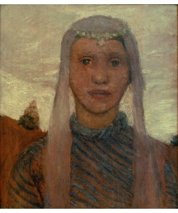 Paula Modersohn-Becker, Mädchen mit Schleier