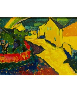 Wassily Kandinsky, Murnau – Landschaft mit Regenbogen