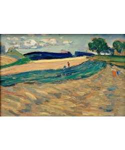 Wassily Kandinsky, Oberpfalz – Landschaft mit gelbem Feld