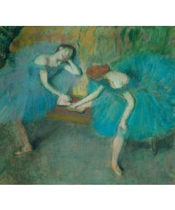 Edgar Degas, Deux danseuses au repos, ou Danseuses en bleu