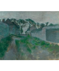 Edgar Degas, Rue de village Saint Valerysur-Somme