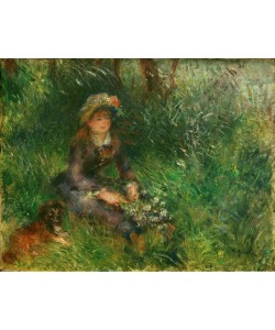 Pierre-Auguste Renoir, Aline Charigot au chien