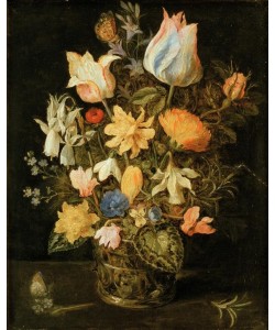 Jan Brueghel der Ältere, Stilleben mit Blumenstrauß