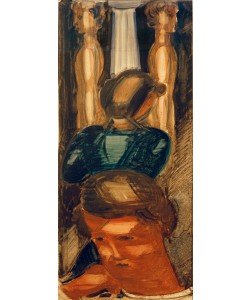 Oskar Schlemmer, Gruppe vor dorischer Säule
