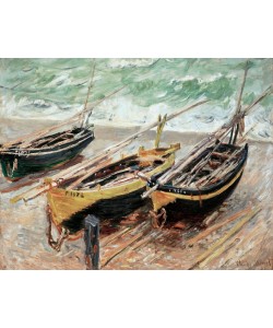 Claude Monet, Trois Bateaux de Pêche (Drei Fischerboote)