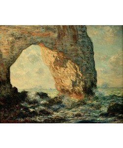 Claude Monet, La Manneporte, Étretat (Die Manneporte in Étretat)