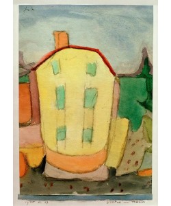 Paul Klee, Bildnis eines Hauses