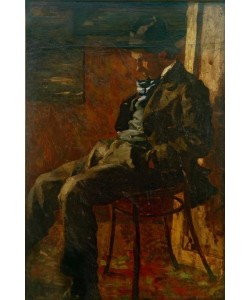 Giovanni Segantini, Ritratto di Emilio Longoni
