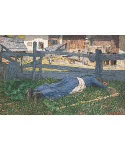 Giovanni Segantini, Resting in the Shade