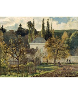 Camille Pissarro, Maison Bourgeoise at Hermitage