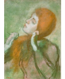 Edgar Degas, Frau beim Kämmen