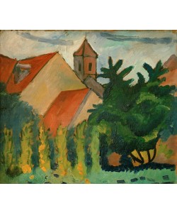 August Macke, Kirche in Kandern