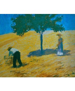August Macke, Baum im Kornfeld