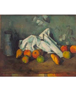 Paul Cézanne, Milchkanne und Äpfel