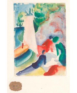 August Macke, Picknick am Strand