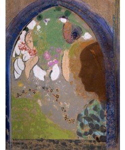 Odilon Redon, Frau im Fenster
