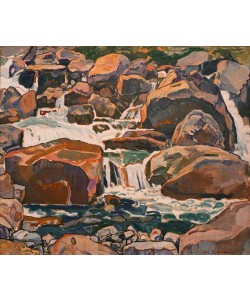 Ferdinand Hodler, Bergbach bei Champéry