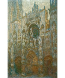 Claude Monet, La cathedrale de Rouen, le portail