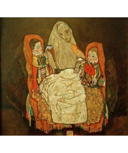 Egon Schiele, Mutter und zwei Kinder III