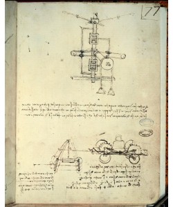 Leonardo da Vinci, Maschinen