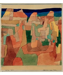 Paul Klee, Felsen am Meer