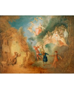 Jean-Antoine Watteau, Der Traum des Künstlers