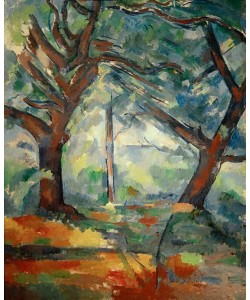 Paul Cézanne, Große Bäume