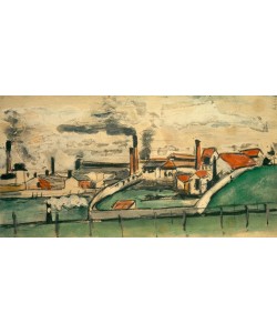 Paul Cézanne, Fabrik in L’Estaque