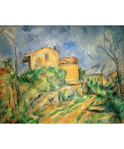 Paul Cézanne, Maison Maria mit Blick auf das Château Noir