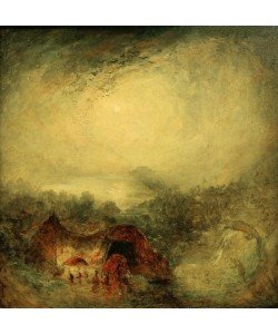 JOSEPH MALLORD WILLIAM TURNER, The Evening of the Deluge
