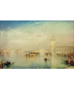 JOSEPH MALLORD WILLIAM TURNER, The Dogana, San Giorgio, Citella, from the Steps of the Eur
