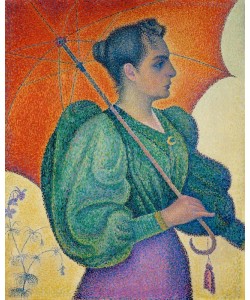 Paul Signac, La femme à l’ombrelle