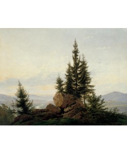 Caspar David Friedrich, Ausblick ins Elbtal