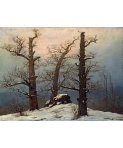 Caspar David Friedrich, Hünengrab im Schnee