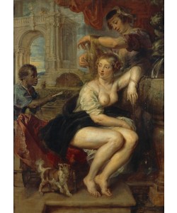 Peter Paul Rubens, Bathseba am Springbrunnen, den Brief Davids erhaltend