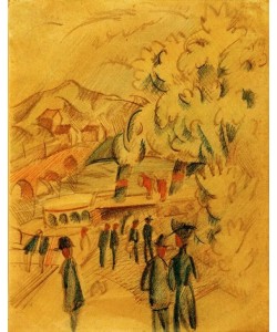 August Macke, Der Weg zur Ländte