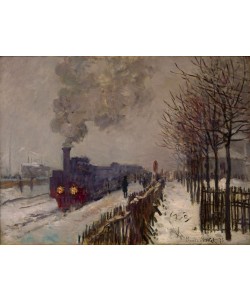 Claude Monet, Le Train dans la neige, ou La Locomotive