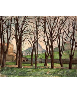 Paul Cézanne, Marronniers du Jas de Bouffan en Hiver
