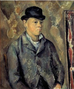 Paul Cézanne, Portrait de Paul Cézanne, fils de l’artiste, au chapeau